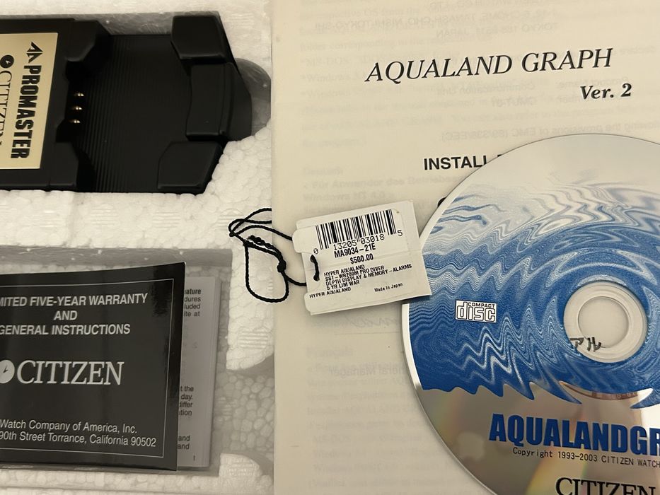Citizen HyperAqualand MA9034