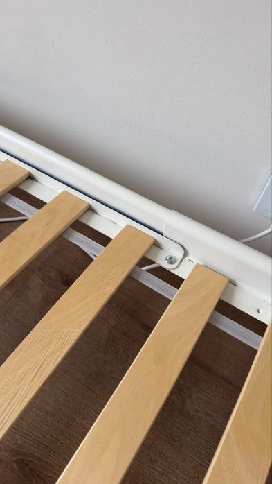 Ikea MINNEN łóżko dla dziecka materac białe