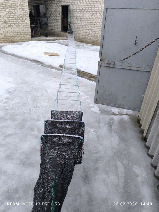 Раколовка гармошка 13м