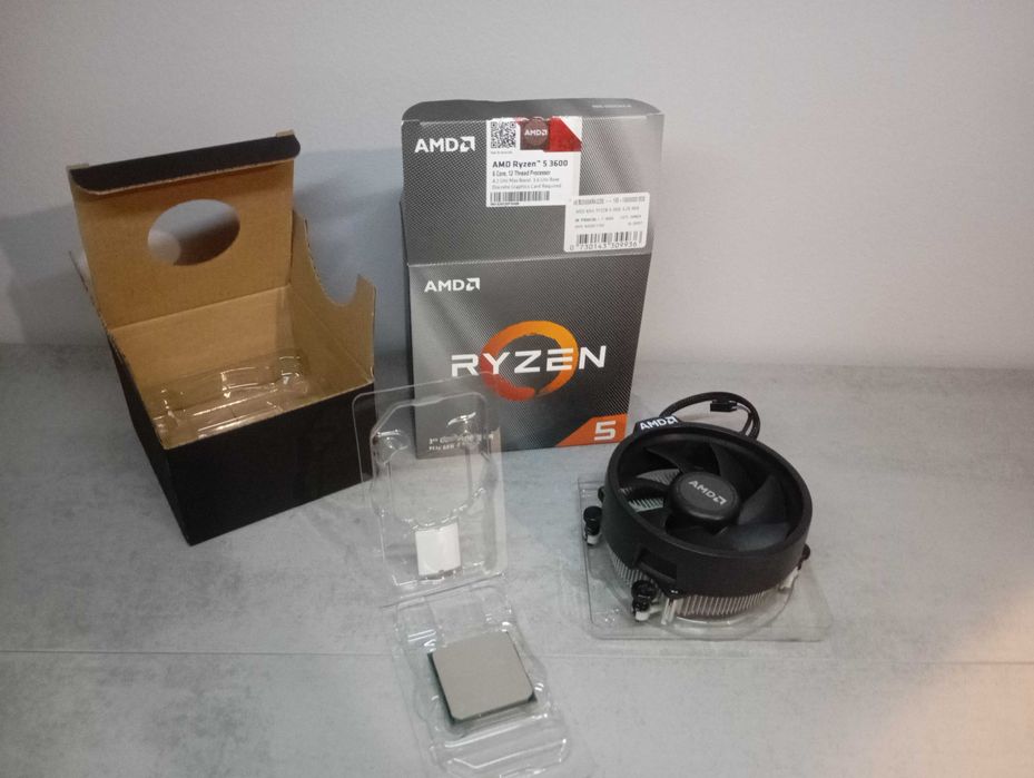 Ryzen 5 3600 AM4 com Caixa Original e Cooler