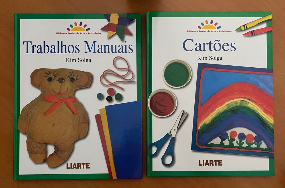 Coleção de 6 livros “Arte e atividades” - Liarte