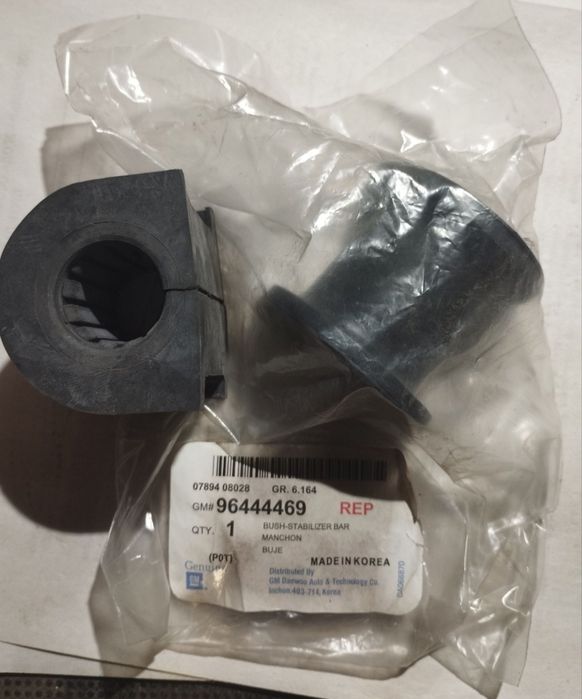 Втулки стаб. GM (Ремонтні) Ланос
Ланос 96444469
96444469
GM