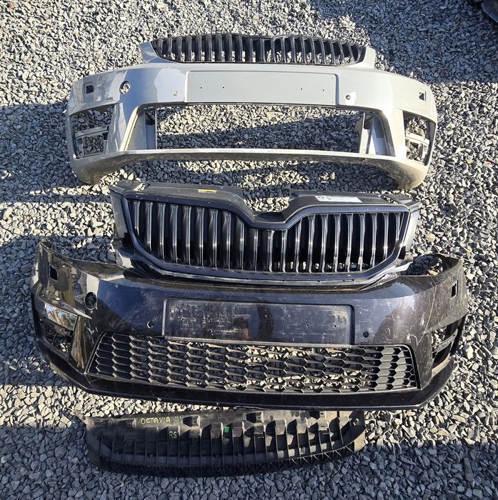 Передній Бампер Skoda A7 RS Шкода А7 РС  2013-2017