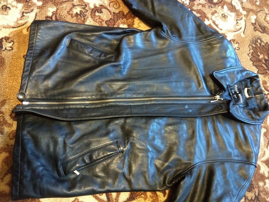 Мужская кожаная куртка Prince William