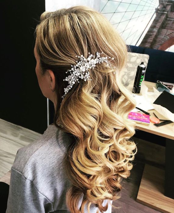 Весільний,вечірній образ. Зачіски, макіяж