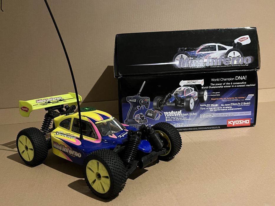 Kyosho mini inferno eletrico 1/16
