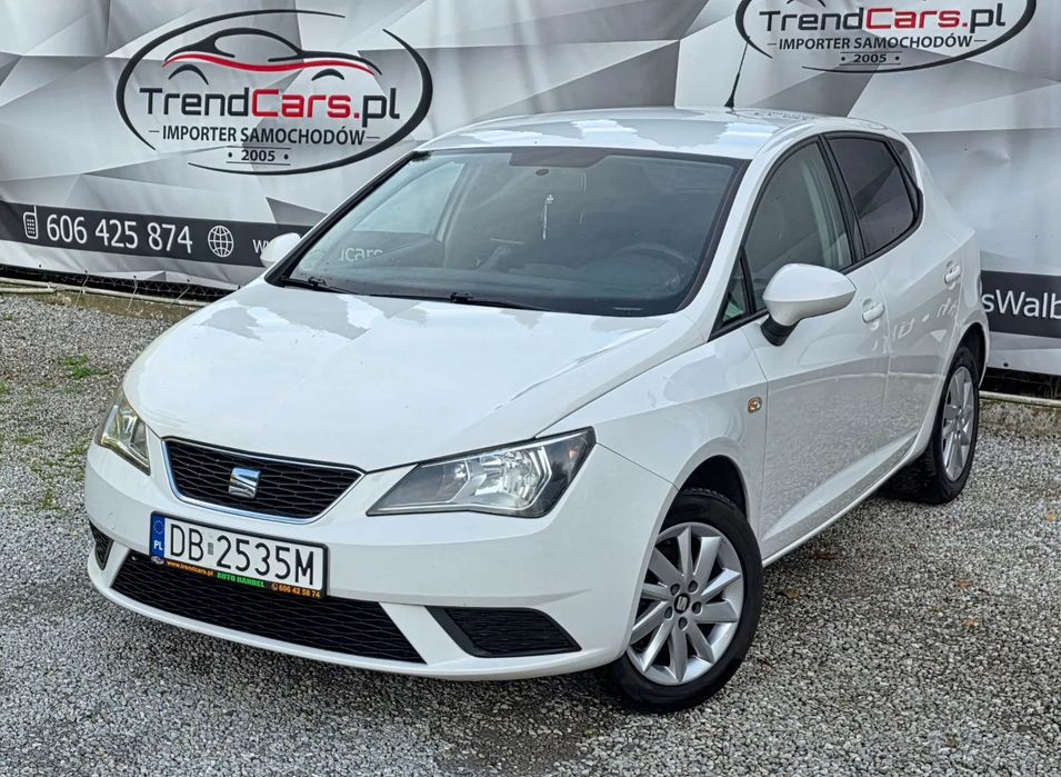 Seat Ibiza 1.4 86 KM Navi bezwypadkowa Gwarancja zarejestrowana