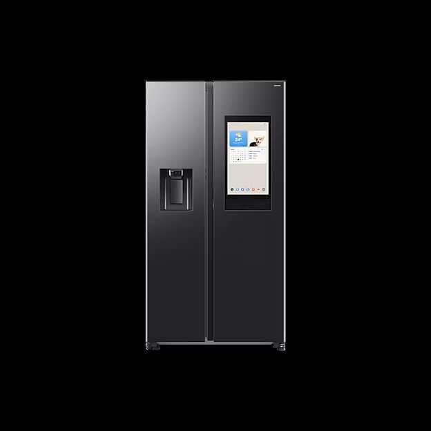Samsung z TABLETEM RS90F66BEFEO No Frost Kostkarka Grafitowa Stal