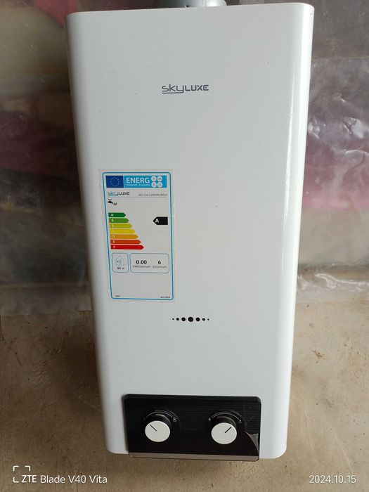 Esquentador com pouquissimo uso.