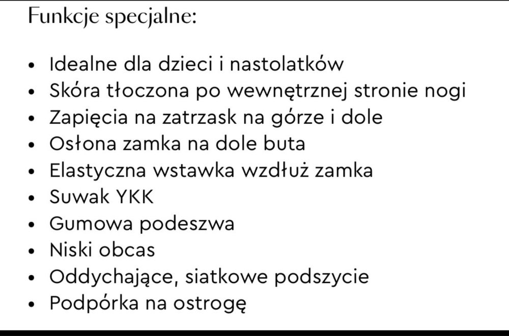 Oficerki HORZE Rozmiar 35 Nowe