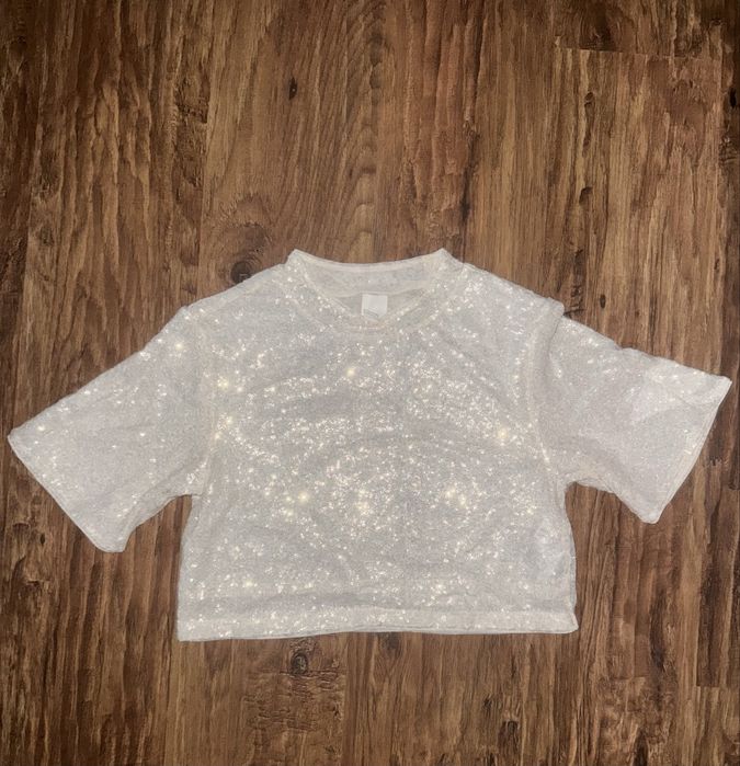 укорочена футболка H&M