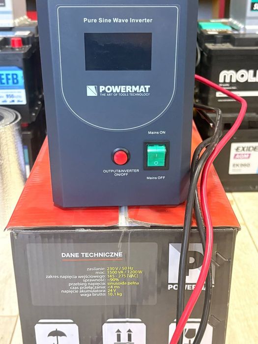 Джерело безперервного живлення Powermat 1500VA/1200W