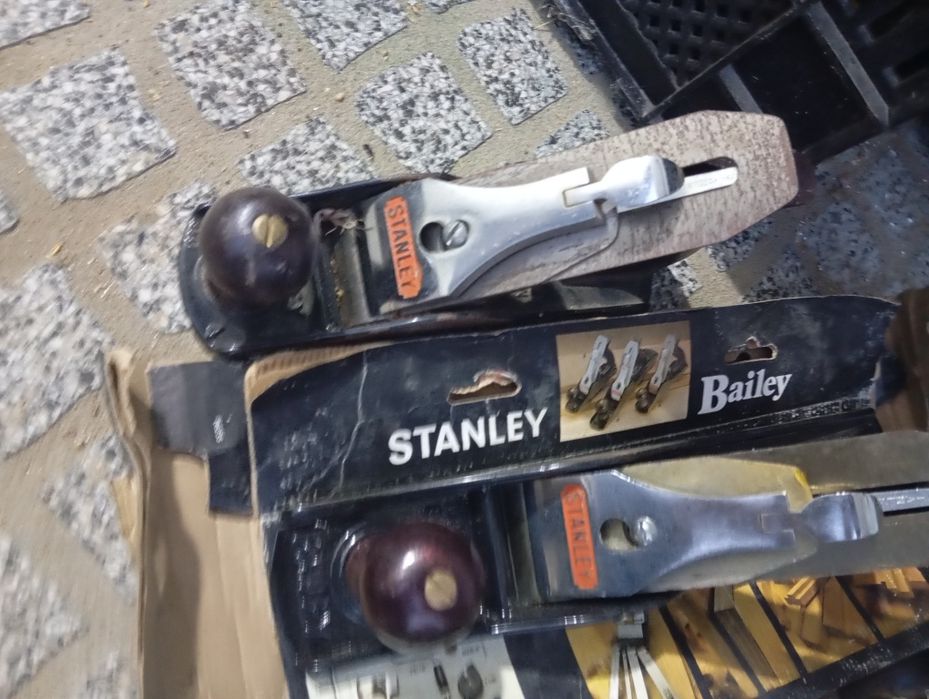 Plainas e suta Stanley antigas