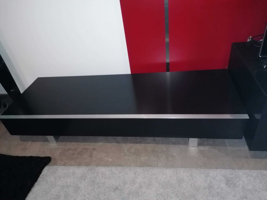 Movel sala em madeira wengue / preto