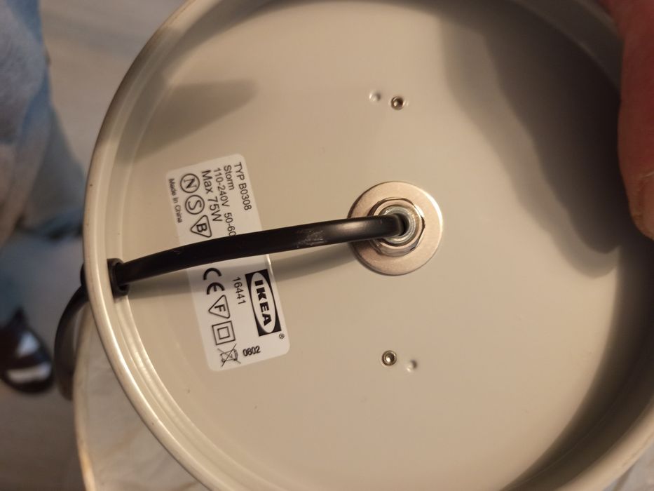 Lampa IKEA storm