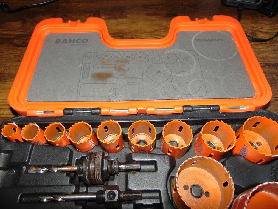 Bahco 3834-SET-53 Zestaw otwornic 19/22/25/29/30/35/37/41/52/60/79 mm