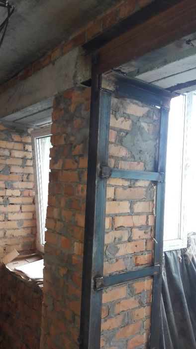 Демонтаж стін, стяжки. Алмазна різка. Укріплення прорізів металом