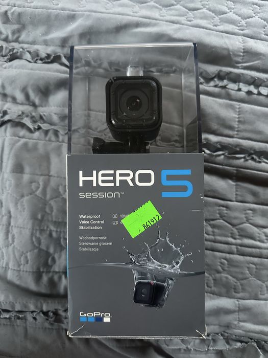 Kamerka sportowa gopro hero 5 sesion + torba na kamerke i akcesoria REMOVU + zestaw akcesoii power bee