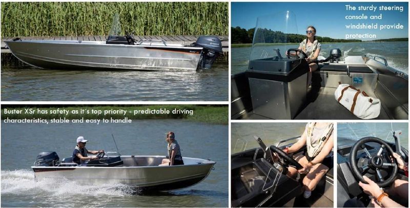 Łódź aluminiowa Buster XS