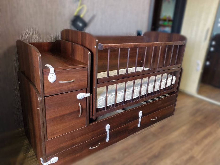 Дитяче ліжко-трансформер Венге Магия