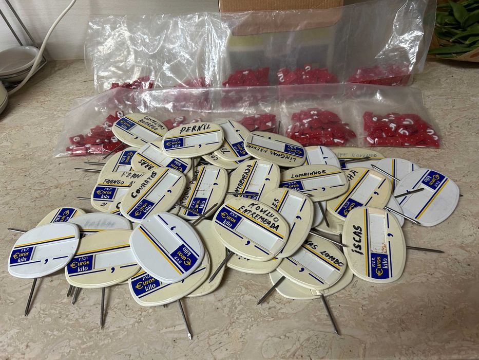 Preçários de talho em PVC_ Preço das  50 Un