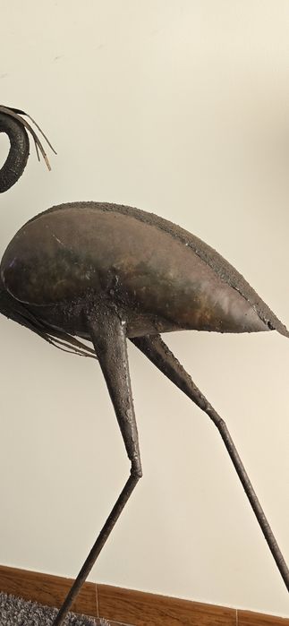 Garças em metal, Artesanal