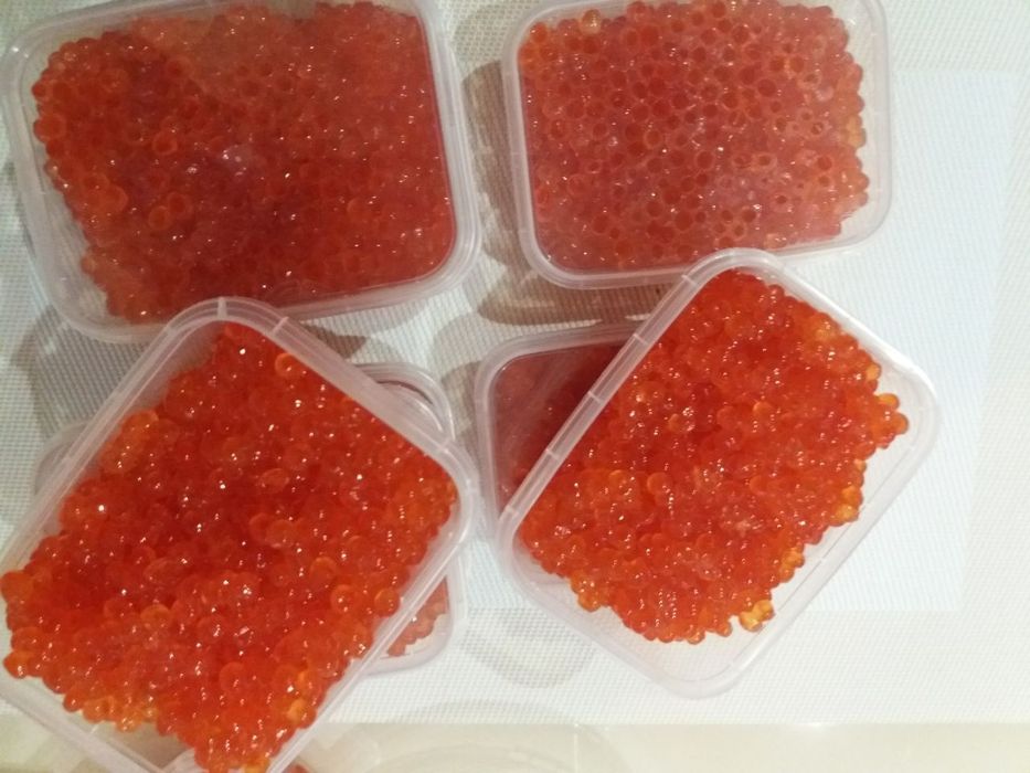 Икра кеты лосось кижуч форель осетр щука от 110 грн.