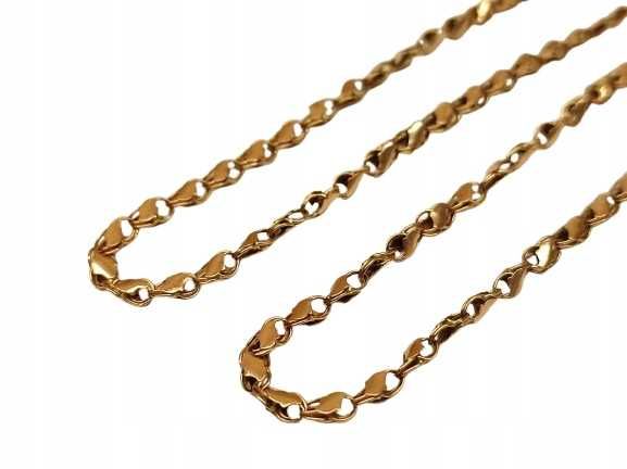 Złoty łańcuszek 585 4,92g 59cm UŻYWANY