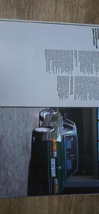 Prospekt BMW 5 E28 518, 520i, 525i, 528i, 535i Kat.