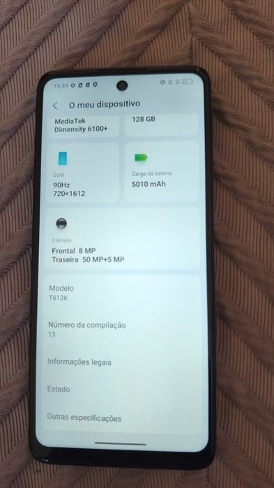 Tcl 50 5g como novo