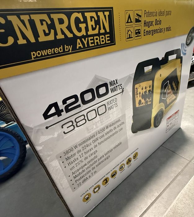 GERADOR Gasolina ENERGEN 3800 KT Inv