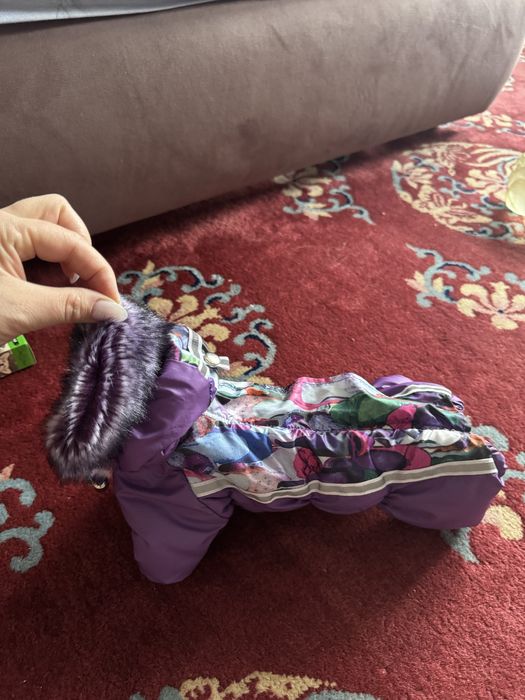 Комбинезон зимний для маленькой собаки