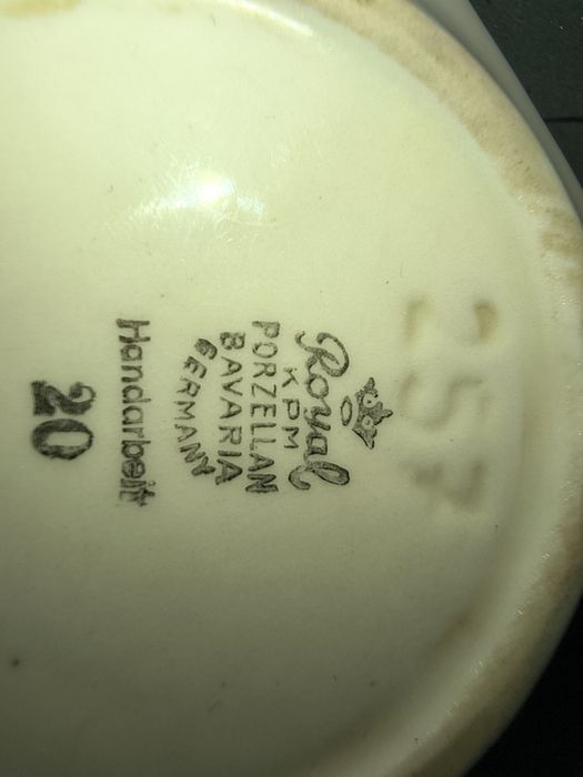 Porcelanowa popielniczka