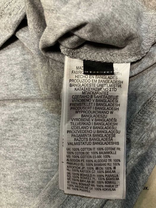 Szary T-shirt z nadrukiem Diesel roz.M