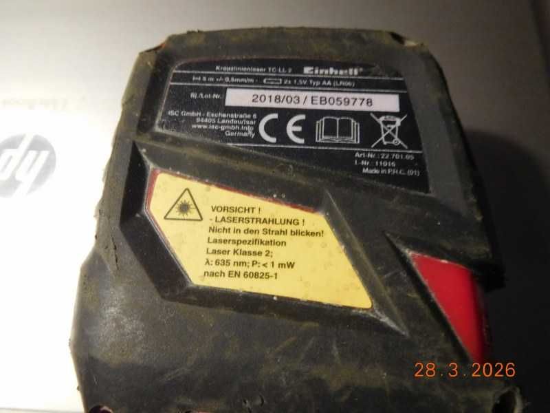 EINHELL Laser krzyżakowy  TC-LL 2