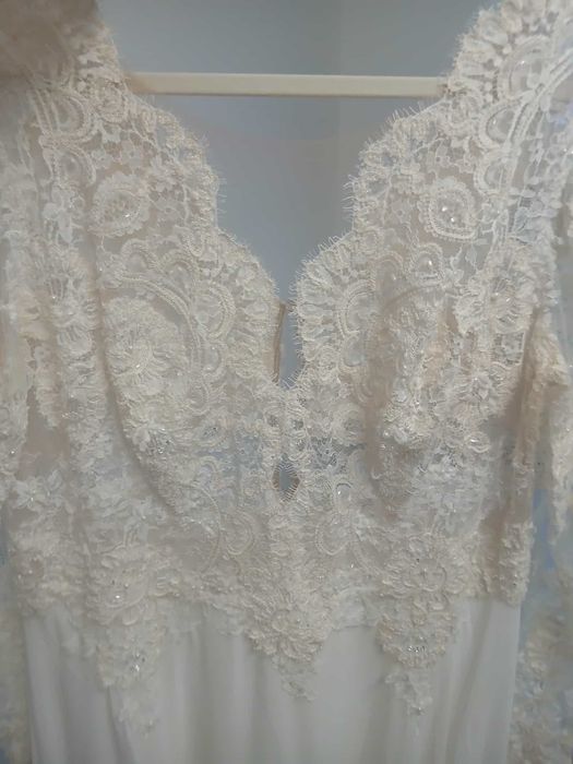 Suknia ślubna długa