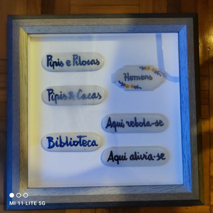 Quadros WC frases entusiasmantes