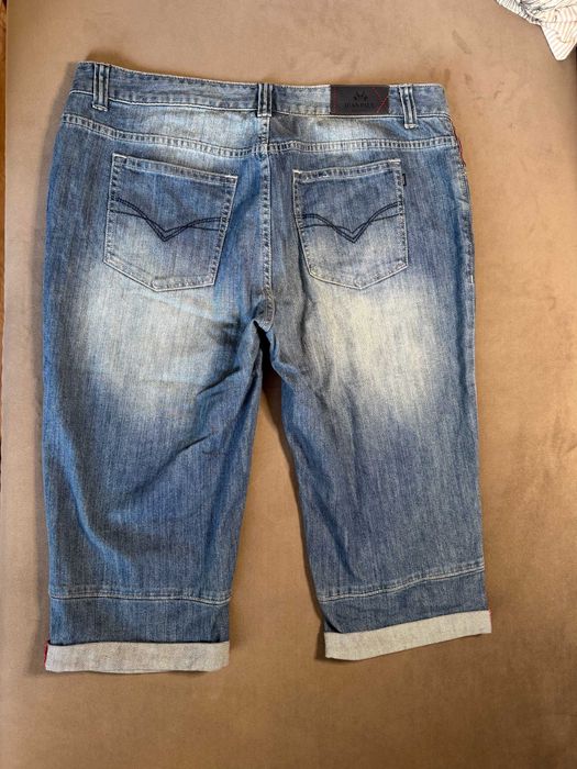 Spodenki, bermudy, capri, jeansowe męskie, Jean Paul r. XL-super stan