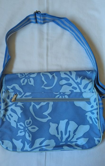 Mochila carteiro azul DE LI KAN y2k