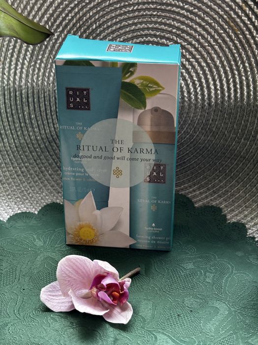 Rituals - The Ritual of karma zestaw krem i pianka pod prysznic - nowe