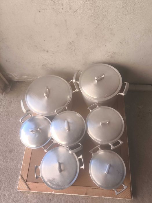 Conjunto 7 Panelas de ferro