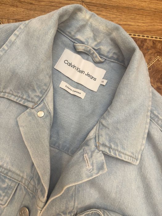 Джинсова куртка Calvin Klein oversize