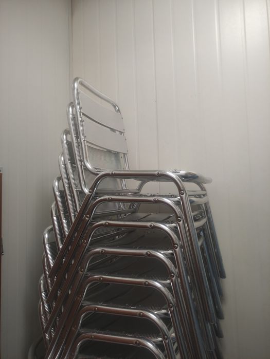 Krzesło ogrodowe aluminiowe