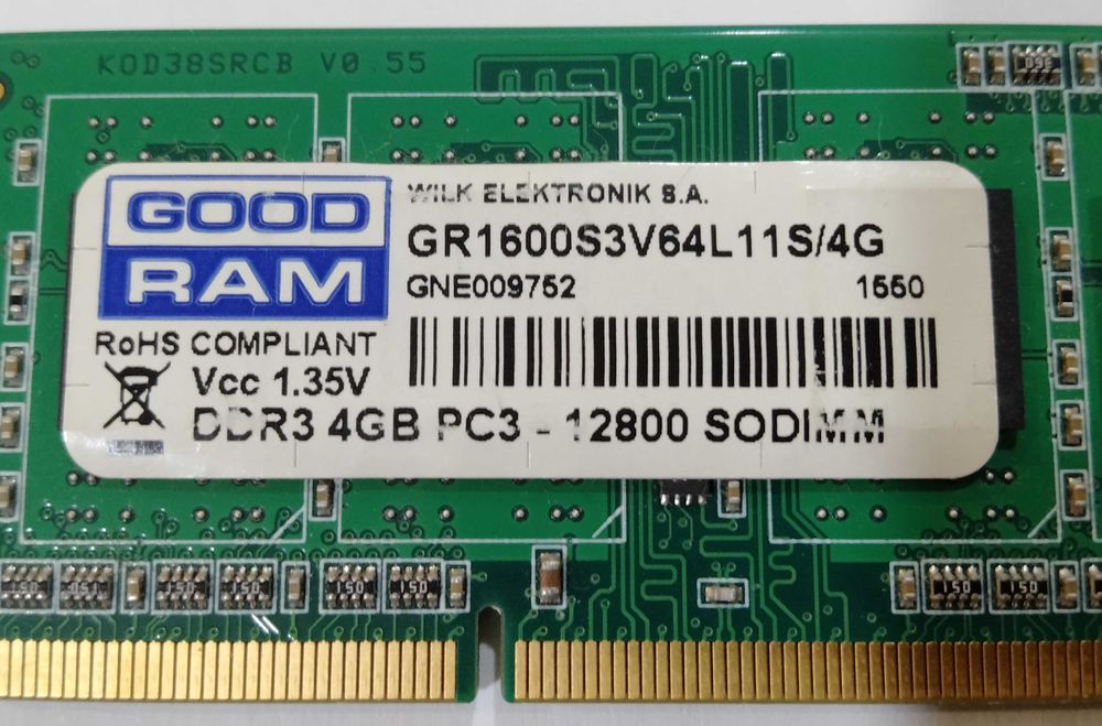 Оперативная память для ПК DDR2, DDR3, DDR4, SO-DIMM