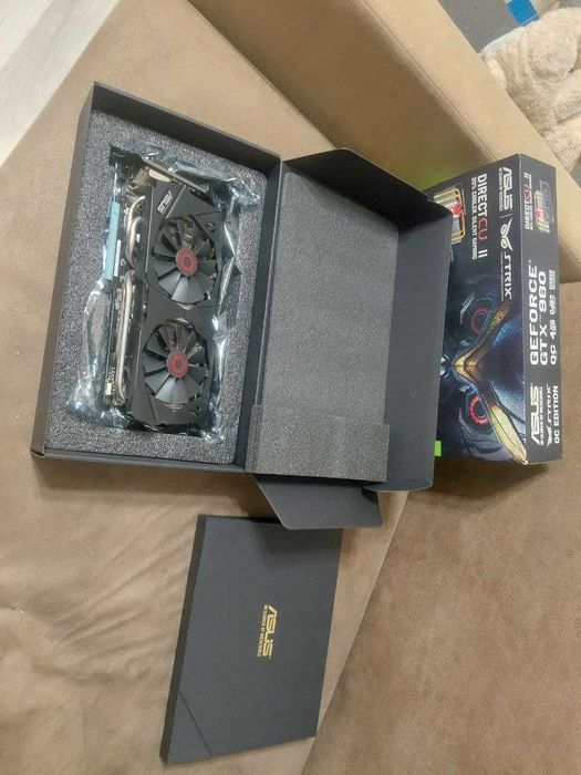 Видеокарта Gtx980 Asus rog strix Рабочая