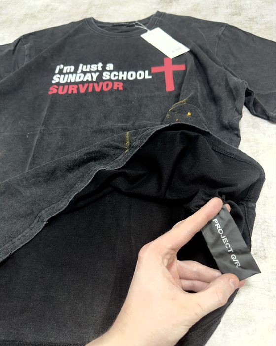 Футболка Project G/R t-shirt grailz project Sunday School Survivor