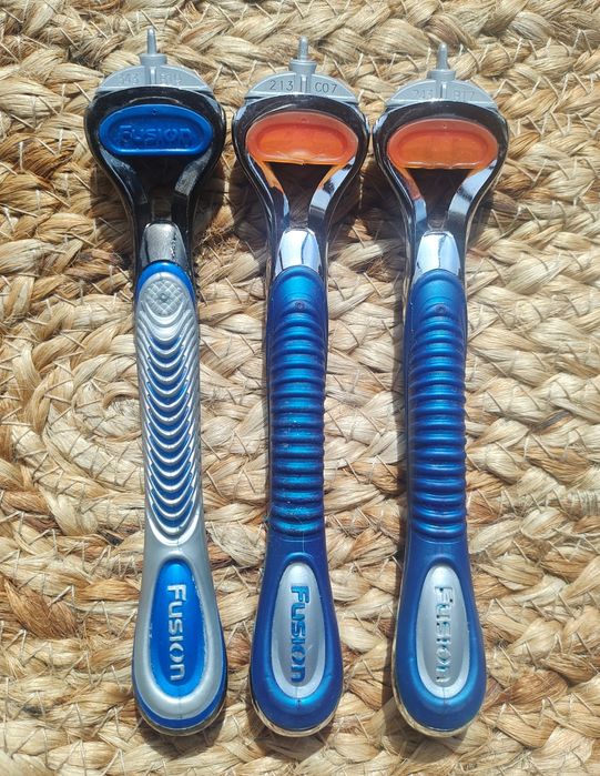 Станки для гоління 3 шт Gillette Fusion гарний стан