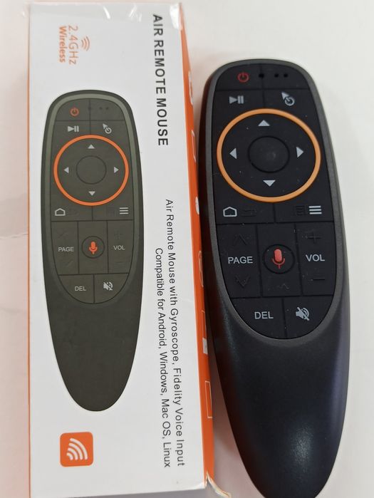 Пульт дистанційного керування Air Mouse G10S Black для смарт тв