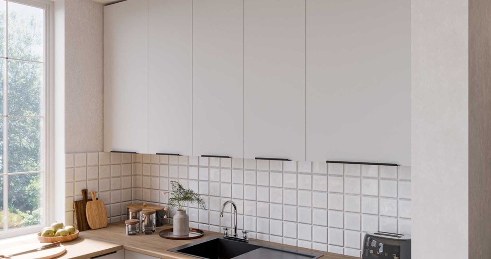 Meble kuchenne narożne 290 cm x230 cm 5 kolorów -kupno na szafki
