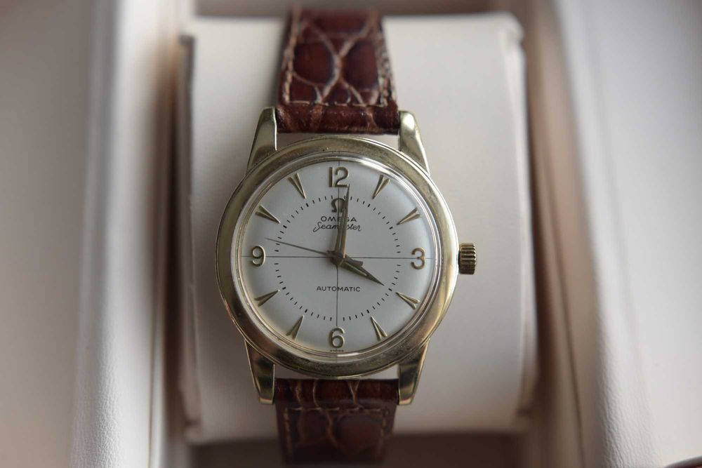 Omega seamaster automatyczny 14k złoto